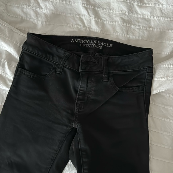 American Eagle Jeggings in Black - Picture 1 of 3